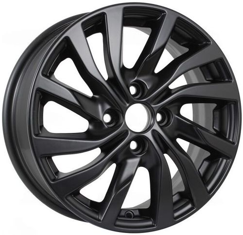 212870104_main Диск KDW KD1546 6x15 4x100 ET40.0 D60.1 Matt Black Painted — изображение 1