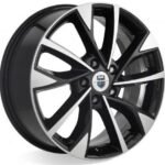 Диск КиК Роквуд 7x17 5x115 ET40.0 D70.2 Алмаз черный