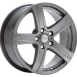 Диск СКАД Сaкура 6,5x15 5x112 ET43.0 D57.1 Графит