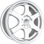 Диск СКАД Киото 6x15 4x98 ET38.0 D58.6 Алмаз белый