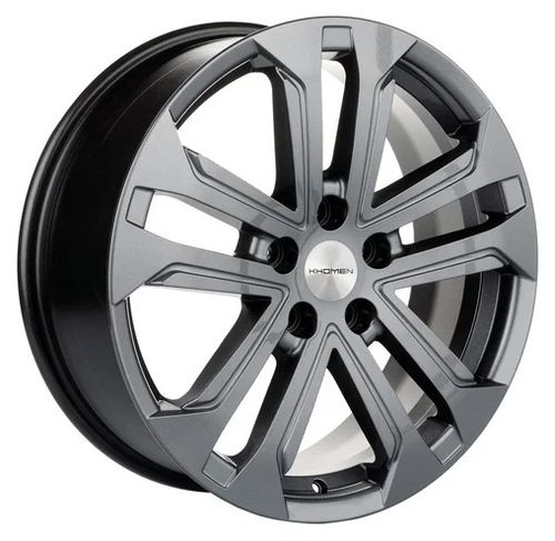 213155064_main Диск Khomen Wheels KHW1803 (Tugella) 7x18 5x108 ET46.0 D63.4 Gray — изображение 1