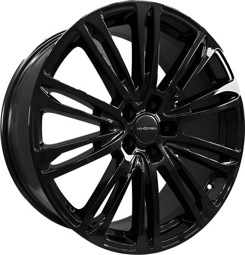 213155080_main Диск Khomen Wheels KHW2017 (Tugella New) 8x20 5x108 ET46.0 D63.4 Black — изображение 1