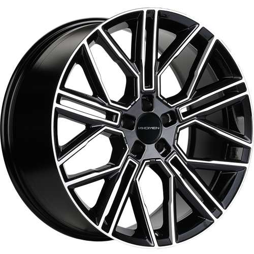 213156064_main Диск Khomen Wheels KHW2101 (E-tron) 9,5x21 5x112 ET36.0 D66.6 Black matt — изображение 1