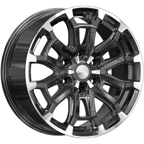 213158064_main Диск СКАД Авилис 8x18 6x120 ET42.0 D70.2 Алмаз — изображение 1