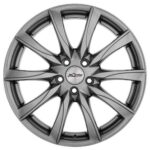 Диск X'trike X-120М 7x17 5x110 ET39.0 D65.1 BK/FP