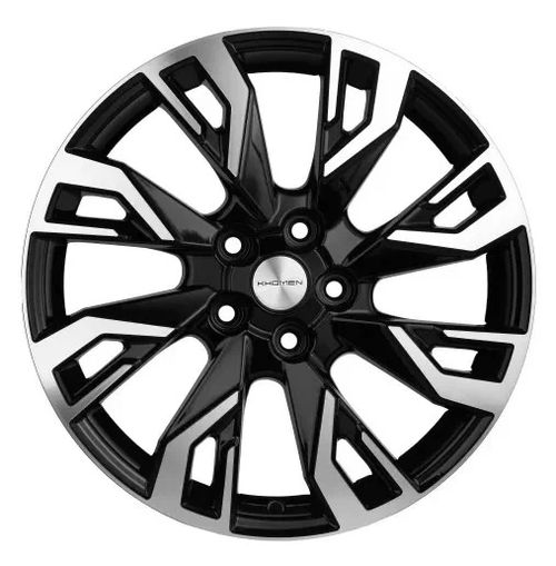 213301822_main Диск Khomen Wheels KHW1809 (Chery Tiggo 4/Tiggo 7 Pro) 7x18 5x108 ET33.0 D60.1 Gray-FP — изображение 1