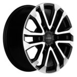 Диск Khomen Wheels KHW1805 (Great Wall POER (new)) 7,5x18 6x139,7 ET42.0 D100.1 Black-FP
