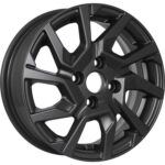 Диск KDW KD1420 5,5x14 4x98 ET35.0 D58.5 Matt Black Painted