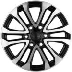 Диск Khomen Wheels KHW1805 (Pajero) 7,5x18 6x139,7 ET25.0 D106.1 Black-FP