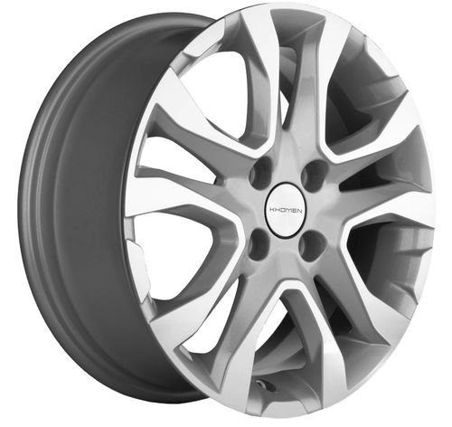 213521502_main Диск Khomen Wheels KHW1503 (Logan/Sandero/Xray) 6x15 4x100 ET40.0 D60.1 Black-FP — изображение 1