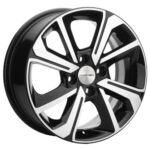 Диск Khomen Wheels KHW1501 6x15 4x100 ET40.0 D60.1 Black-FP