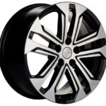 Диск Khomen Wheels KHW1803 7x18 5x110 ET50.0 D63.3 Black-FP