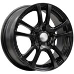 Диск СКАД Дели 6x15 4x98 ET38.0 D58.6 Черный матовый