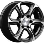 Диск СКАД Скала 7,5x17 6x139,7 ET25.0 D106.2 Черный матовый