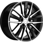 Диск Khomen Wheels KHW1807 8x18 5x112 ET48.0 D57.1 Black-FP