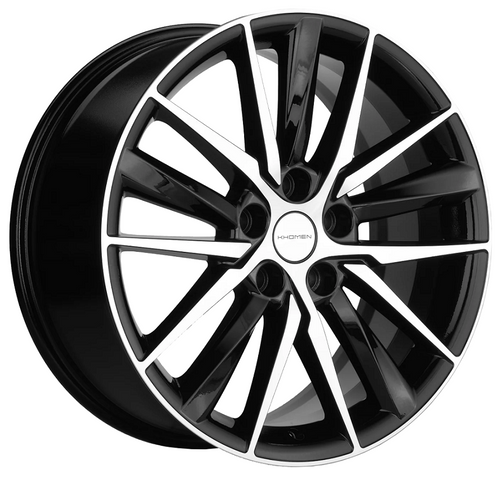 214156451_main Диск Khomen Wheels KHW1807 8x18 5x112 ET48.0 D57.1 Black-FP — изображение 1