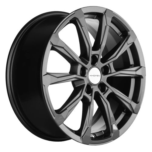 214157494_main Диск Khomen Wheels KHW1808 7,5x18 5x114,3 ET35.0 D66.1 Black-FP — изображение 1