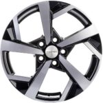 Диск Khomen Wheels KHW1712 7x17 5x110 ET45.0 D67.1 Black-FP