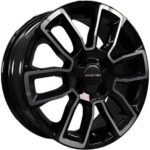 Диск Khomen Wheels KHW1406 (Solaris/Logan/Rio) 5,5x14 4x100 ET43.0 D67.1 Black-FP