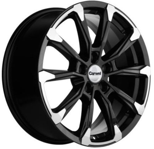 214432195_main Диск Khomen Wheels KHW1808 (K5/Santafe) 7,5x18 5x114,3 ET50.0 D67.1 F-Silver-FP — изображение 1