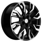 Диск Khomen Wheels KHW1809 (Lifan X70) 7x18 5x108 ET45.0 D60.1 Black
