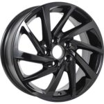 Диск KDW KD1530 6x15 4x100 ET46.0 D60.1 Black Painted