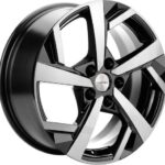 Диск Khomen Wheels KHW1712 (DFM580) 7x17 5x110 ET45.0 D67.1 Black-FP