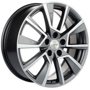 214593059_main Диск Khomen Wheels KHW1802 (Coolray) 7x18 5x114,3 ET50.0 D54.1 Black — изображение 1