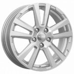 Диск iFree КС874 (17_Vesta Cross) 6,5x17 4x100 ET43.0 D60.1 Сильвер