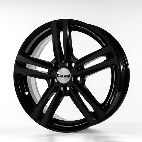 215214481_main Диск Carwel Амут 6x16 5x112 ET43.0 D57.1 BK — изображение 1