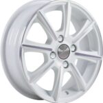 Диск СКАД Монако 5,5x14 4x98 ET38.0 D58.6 Алмаз белый