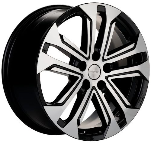 215233478_main Диск Khomen Wheels KHW1803 (OMODA C5) 7x18 5x108 ET33.0 D60.1 Black — изображение 1