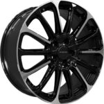 Диск Khomen Wheels KHW1910 (Nissan X-Trail) 7,5x19 5x114,3 ET45.0 D66.1 Black-FP