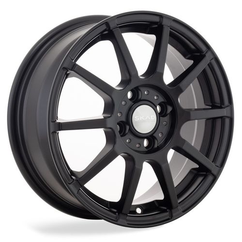 215853615_main Диск СКАД АКИТА 6x15 4x100 ET47.0 D60.1 Черный бархат — изображение 1