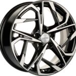 Диск Khomen Wheels KHW1716 (Jac/Москвич 3) 7x17 5x108 ET40.0 D54.1 Black