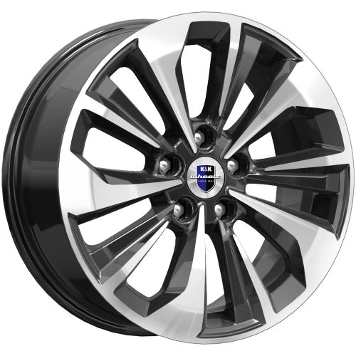 215990294_main Диск КиК Авиор 7x17 5x114,3 ET40.0 D67.1 Алмаз черный — изображение 1