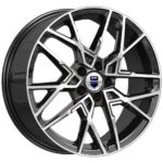 Диск КиК Вудроф 7x18 5x112 ET45.0 D57.1 Алмаз черный