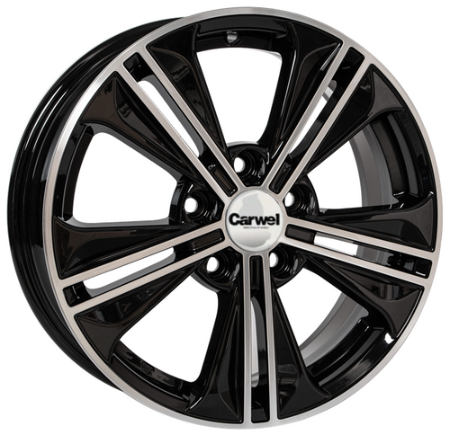 216298350_main Диск Carwel Исток 6x16 5x114,3 ET43.0 D67.1 BK — изображение 1