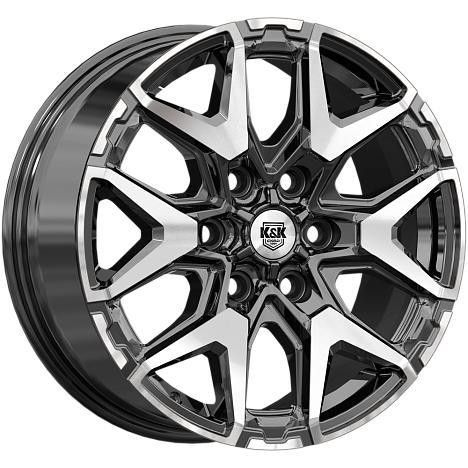 216302337_main Диск КиК Гангут 7,5x18 6x139,7 ET60.0 D95.1 Кварц — изображение 1