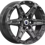 Диск КиК Дистрикт 8x18 6x139,7 ET36.0 D100.1 Черный бриллиант