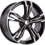 Диск КиК Karrera Light 7x18 5x114,3 ET37.0 D66.6 Алмаз черный