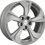 Диск Khomen Wheels KHW1724 (Nissan Juke) 7x17 5x114,3 ET35.0 D66.1 Black-FP