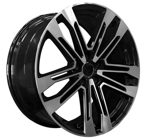 216460980_main Диск PDW Wheels 3044 8,5x19 5x112 ET33.0 D66.4 Gloss Black Machine — изображение 1