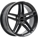Диск PDW Wheels FF2127 8,5x18 5x112 ET40.0 D66.5 Gloss Black Machine