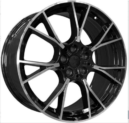 216486777_main Диск PDW Wheels 5407 9,5x19 5x112 ET33.0 D66.6 Gloss Black Machine — изображение 1