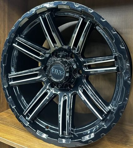 216562878_main Диск Replica ST FBX R608 9x18 6x139,7 ET12.0 D106.1 Black milling — изображение 1