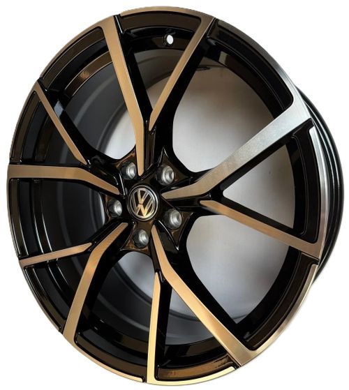 216663596_main Диск Zixi VW 861Z 8x19 5x112 ET51.0 D57.1 Black Machined Face — изображение 1