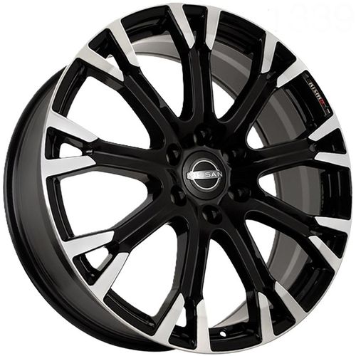 216663653_main Диск Zixi Nissan FP9005 8,5x22 6x139,7 ET45.0 D78.1 Black Machined Face — изображение 1