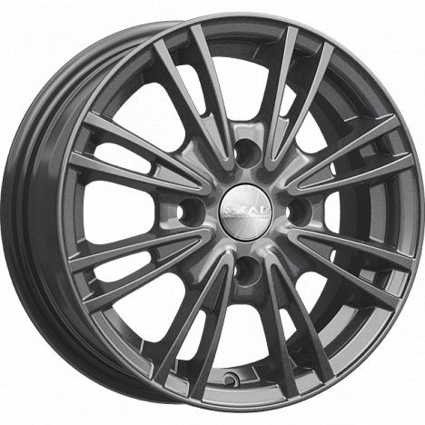 216747289_main Диск СКАД Пантера 5,5x14 4x100 ET39.0 D67.1 Графит — изображение 1
