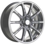 Диск Khomen Wheels KHW1707 (XRay) 6,5x17 4x100 ET41.0 D60.1 Gray